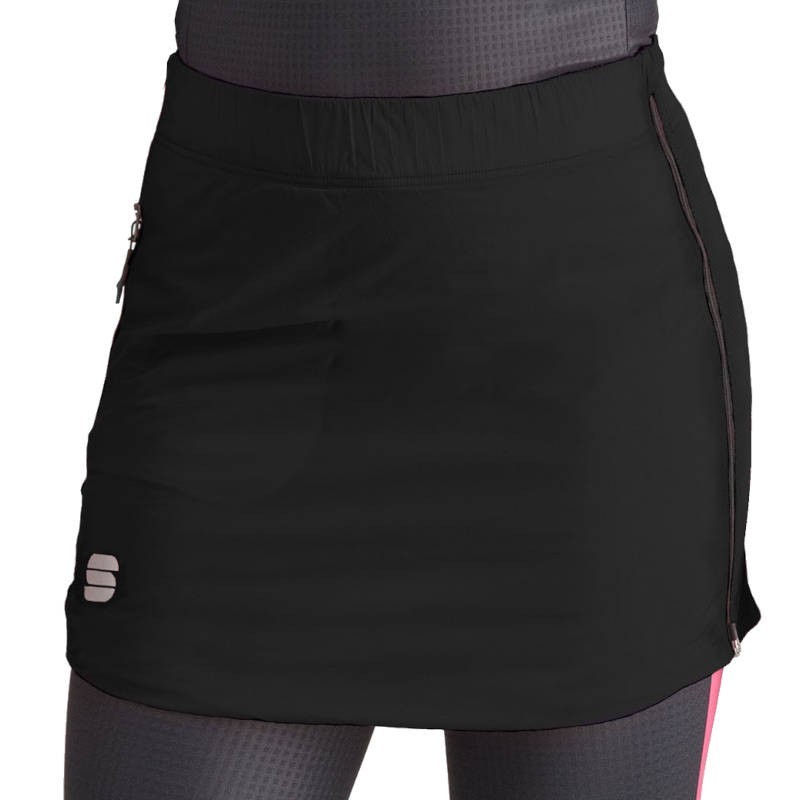 Vinter skiskjørt Sportful Rythmo Skirt 2024 svart Vinter skiskjørt Sportful Rythmo Skirt 2024 svart